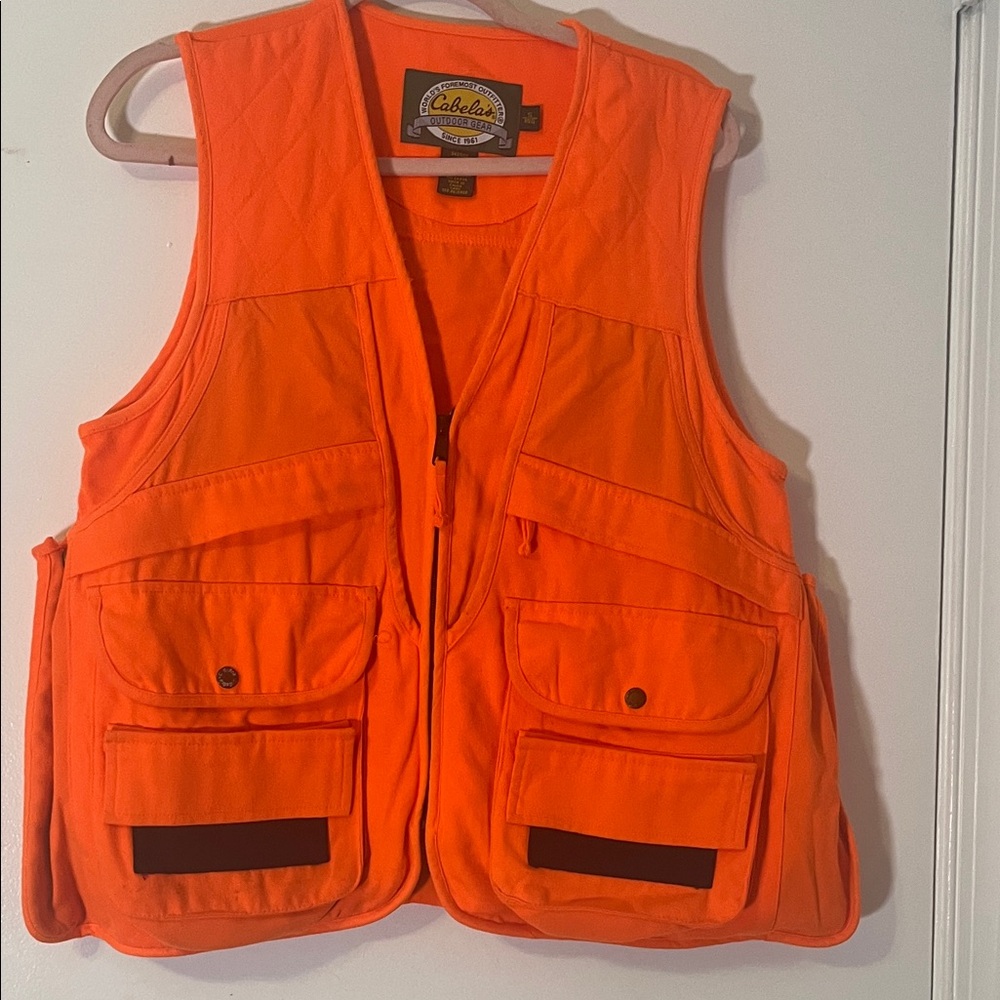 Cabela's Vibrant Orange Outdoor Vest
